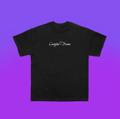 Heavyweight T-Shirt | Certified Driver Black