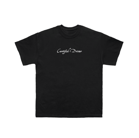 Heavyweight T-Shirt | Certified Driver Black