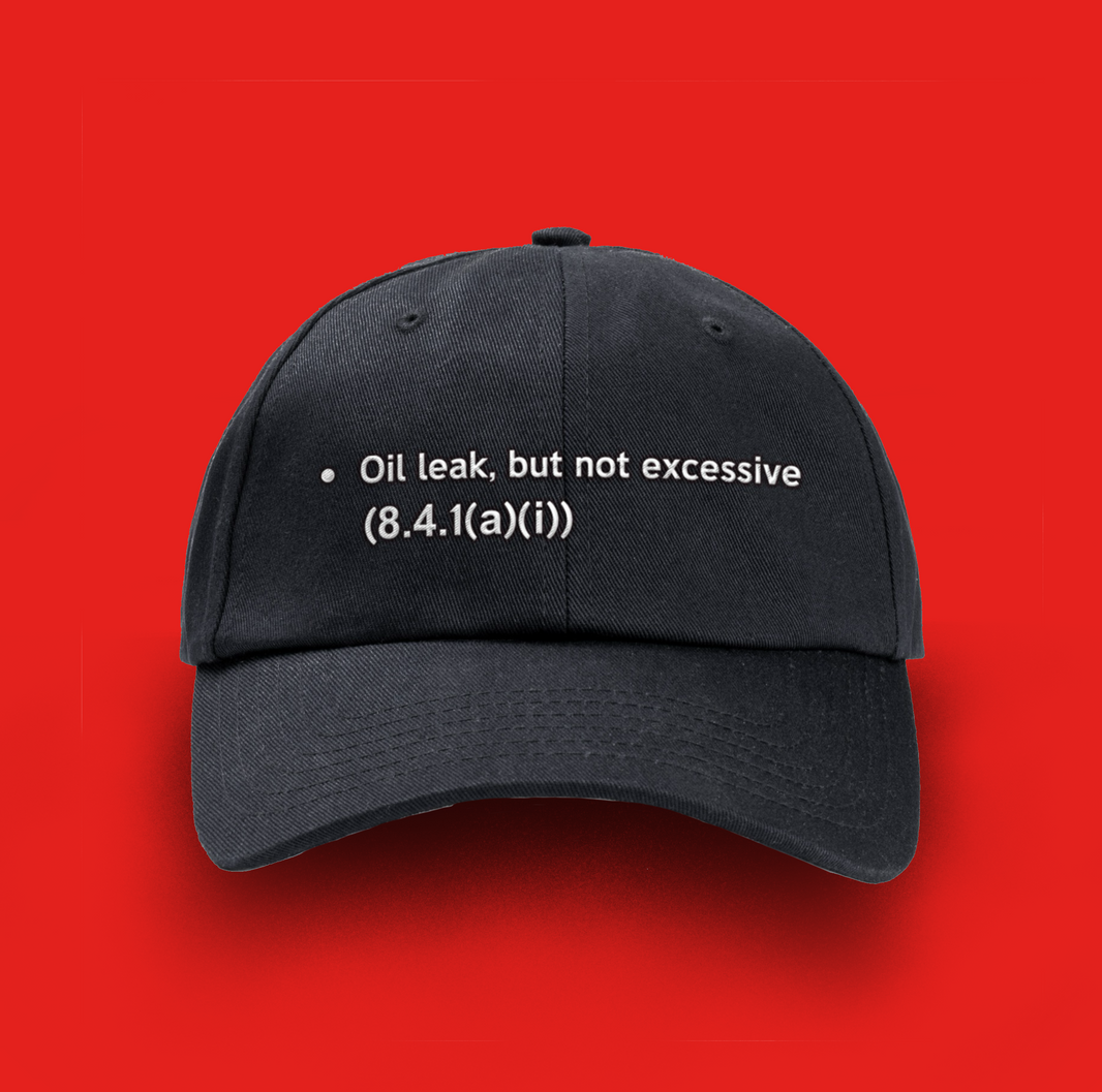 Cap | Oil Leak