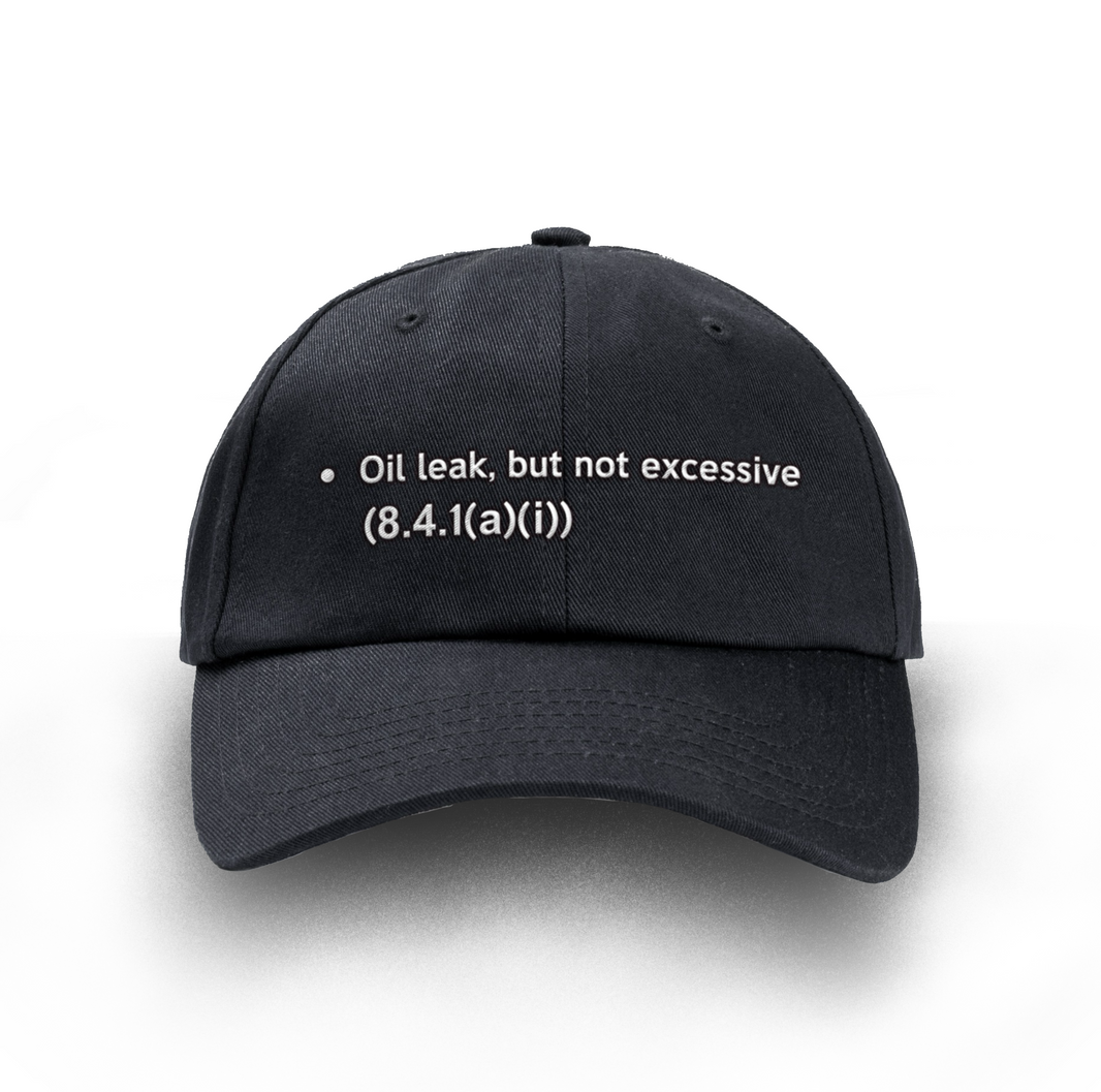 Cap | Oil Leak