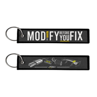 Fabric Keyring | Modify before you fix