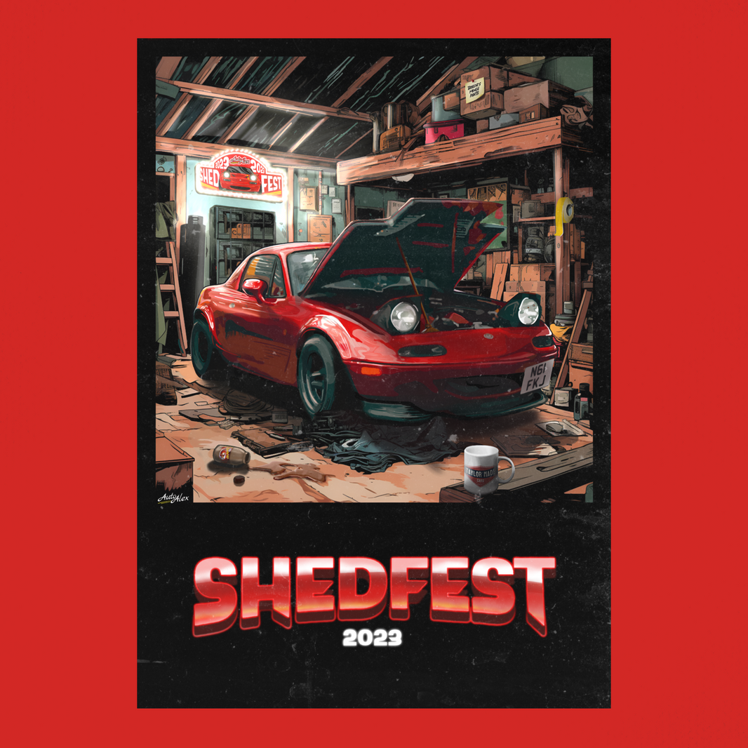 Poster | LIMITED EDITION Shedfest 2023 (Signed by Alex)