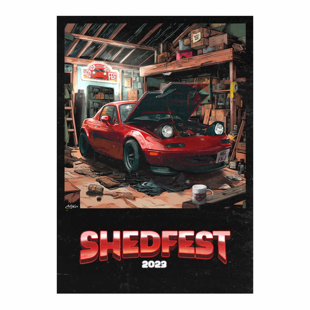 Poster | LIMITED EDITION Shedfest 2023 (Signed by Alex)