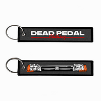 Fabric Keyring | Dead Pedal Peugeot 205 GTI