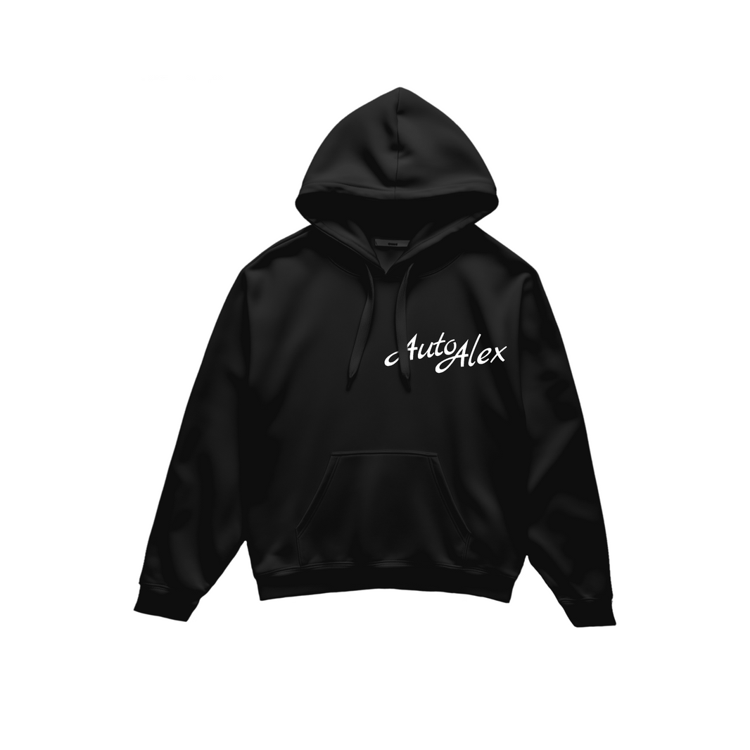 Hoodie | Child AutoAlex Embroidered - Black