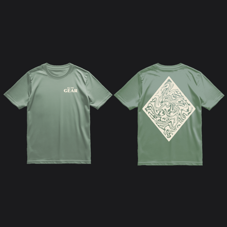 T-Shirt | Tan Diamond