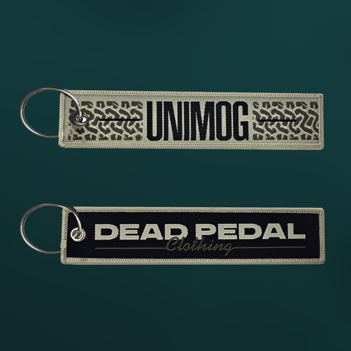 Fabric Keyring | Dead Pedal Unimog