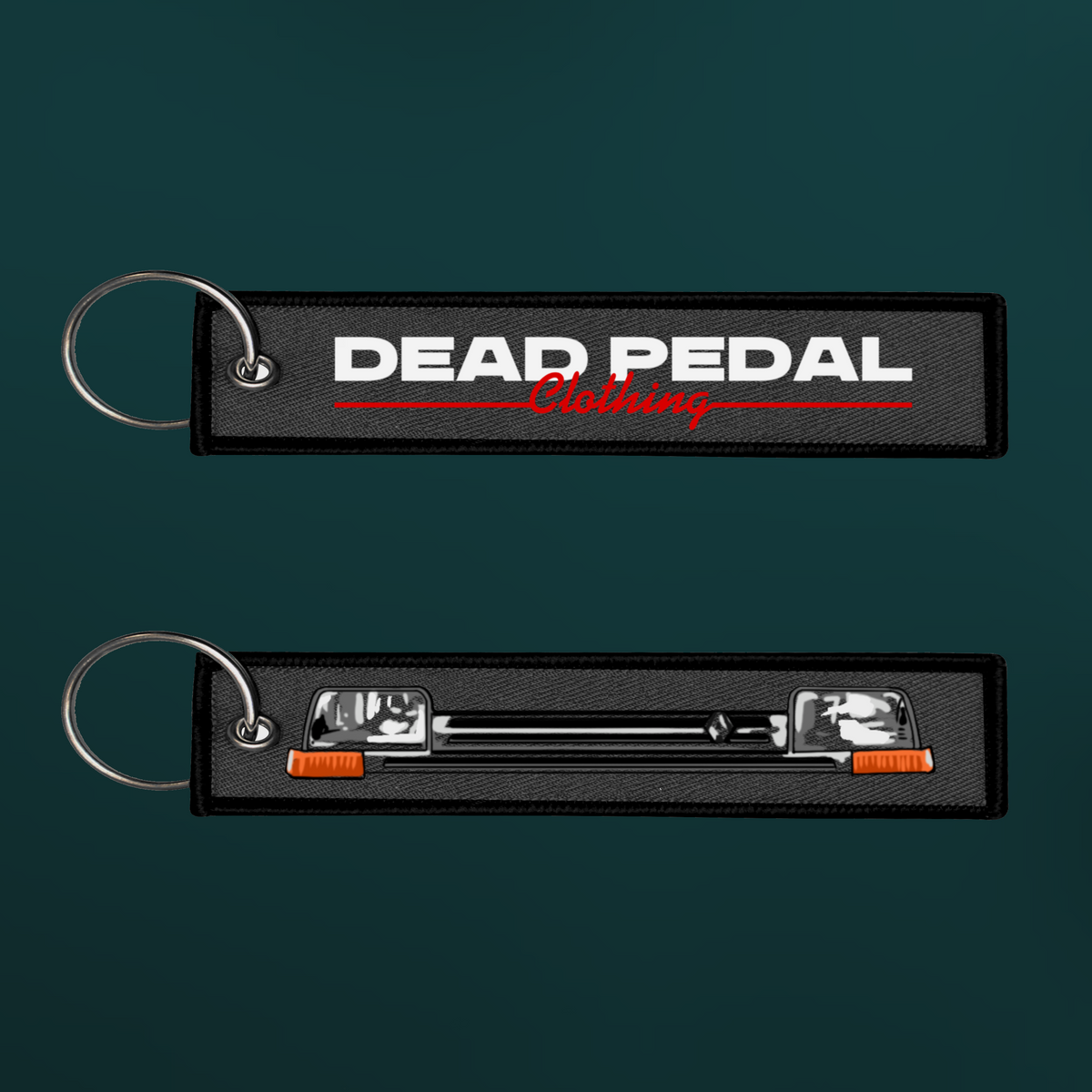 Fabric Keyring | Dead Pedal Renault 5 GT Turbo