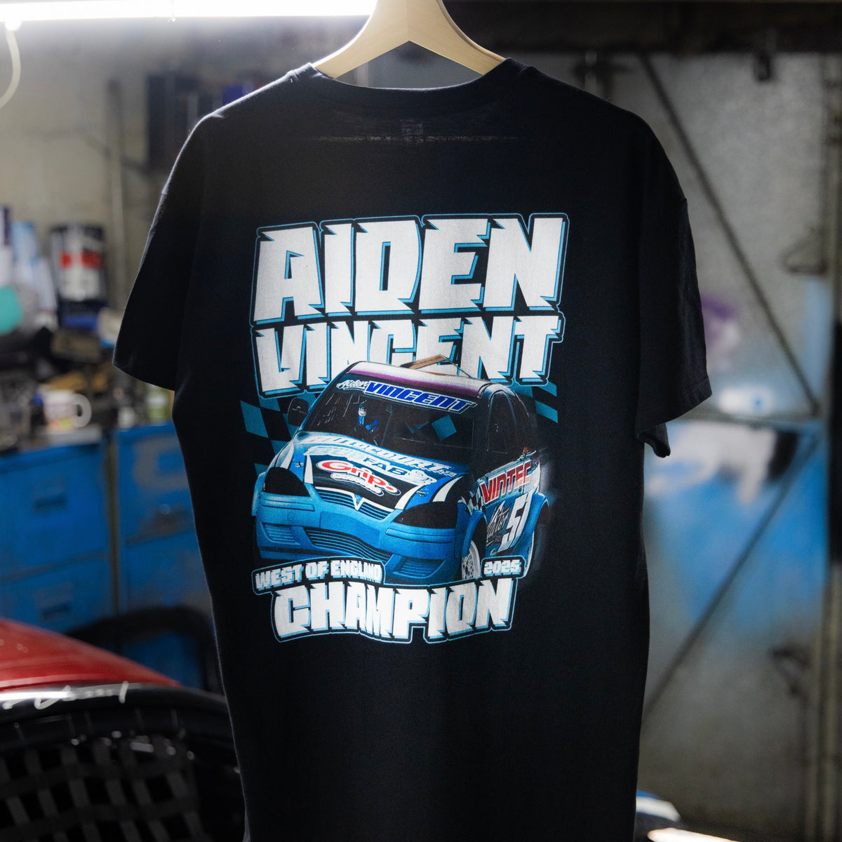 WOE Champion T-Shirt | Aiden Vincent #51