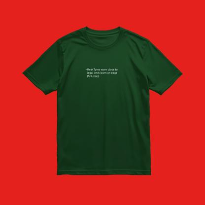 T-Shirt | Tyres worn