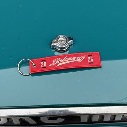 Fabric Keyring | Shedfest 2026 Red