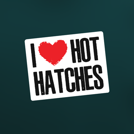 Sticker | I <3 Hot Hatches
