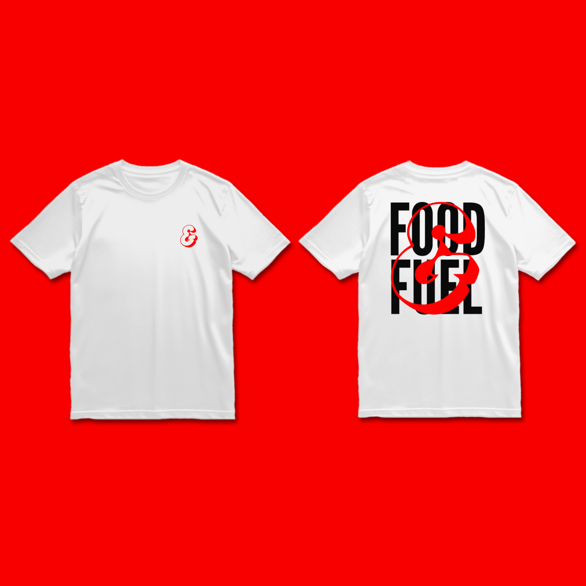 T-Shirt | Food & Fuel Classic White