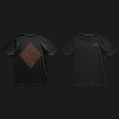T-Shirt | Orange Diamond