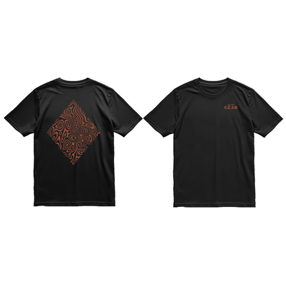T-Shirt | Orange Diamond