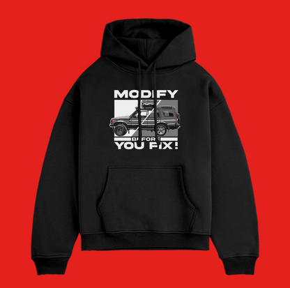 Hoodie | Disco 2 Modify Before You Fix