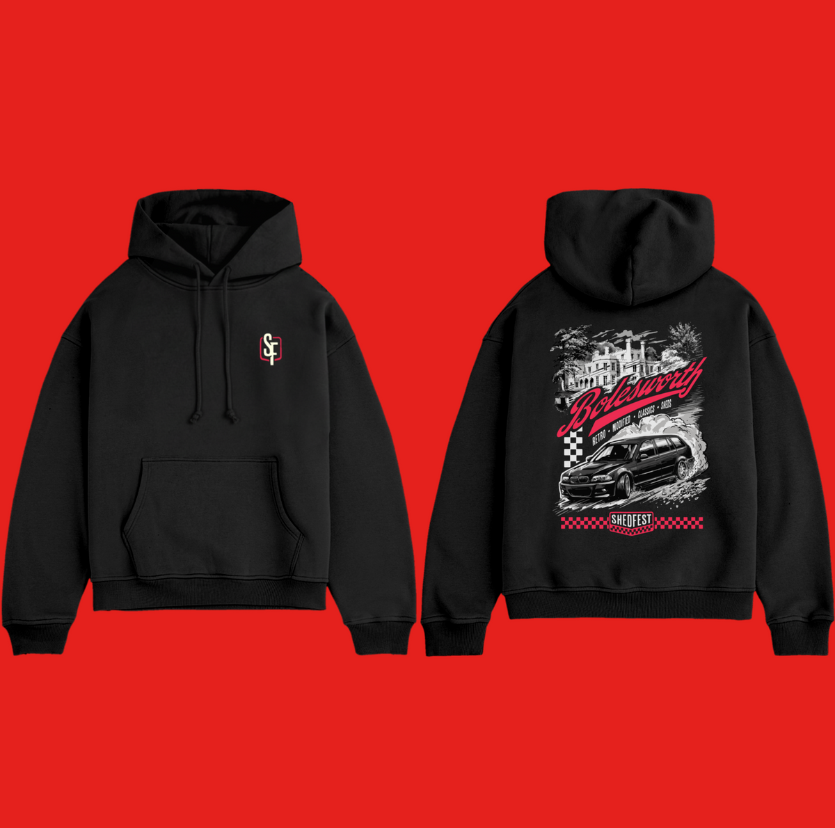Classic Hoodie | Shedfest - Black