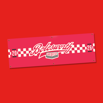 Banner | Shedfest 2026