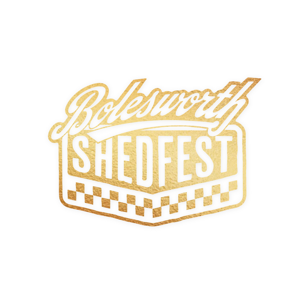 Sticker | Shedfest Bolesworth Gold