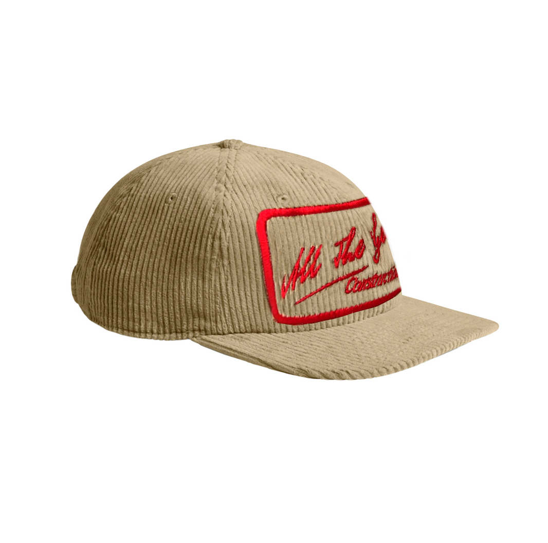 Cord Cap | ATG Construction Co. Tan