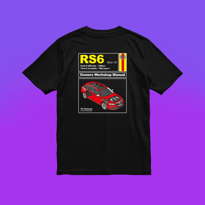 T-Shirt | RS6 Black