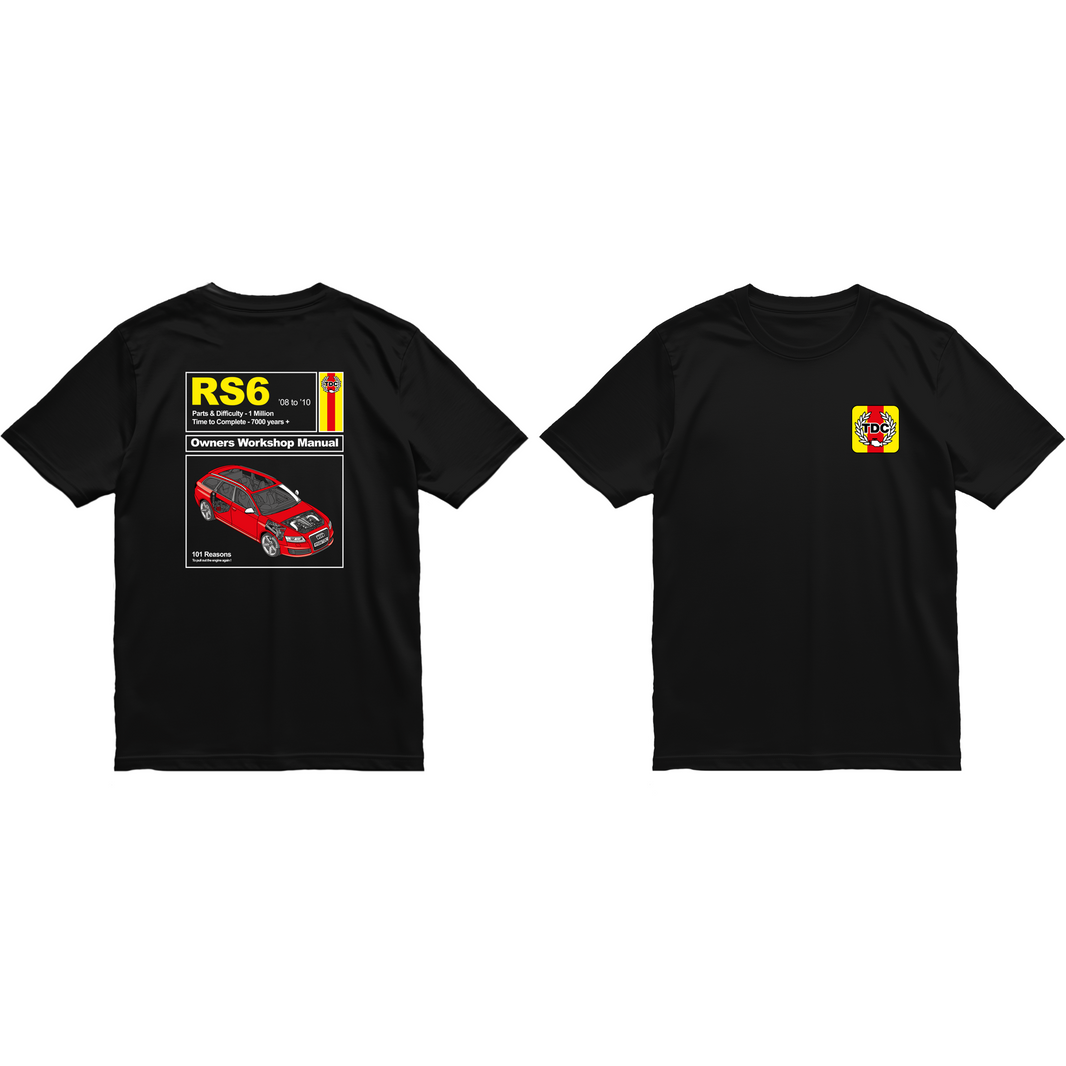 T-Shirt | RS6 Black